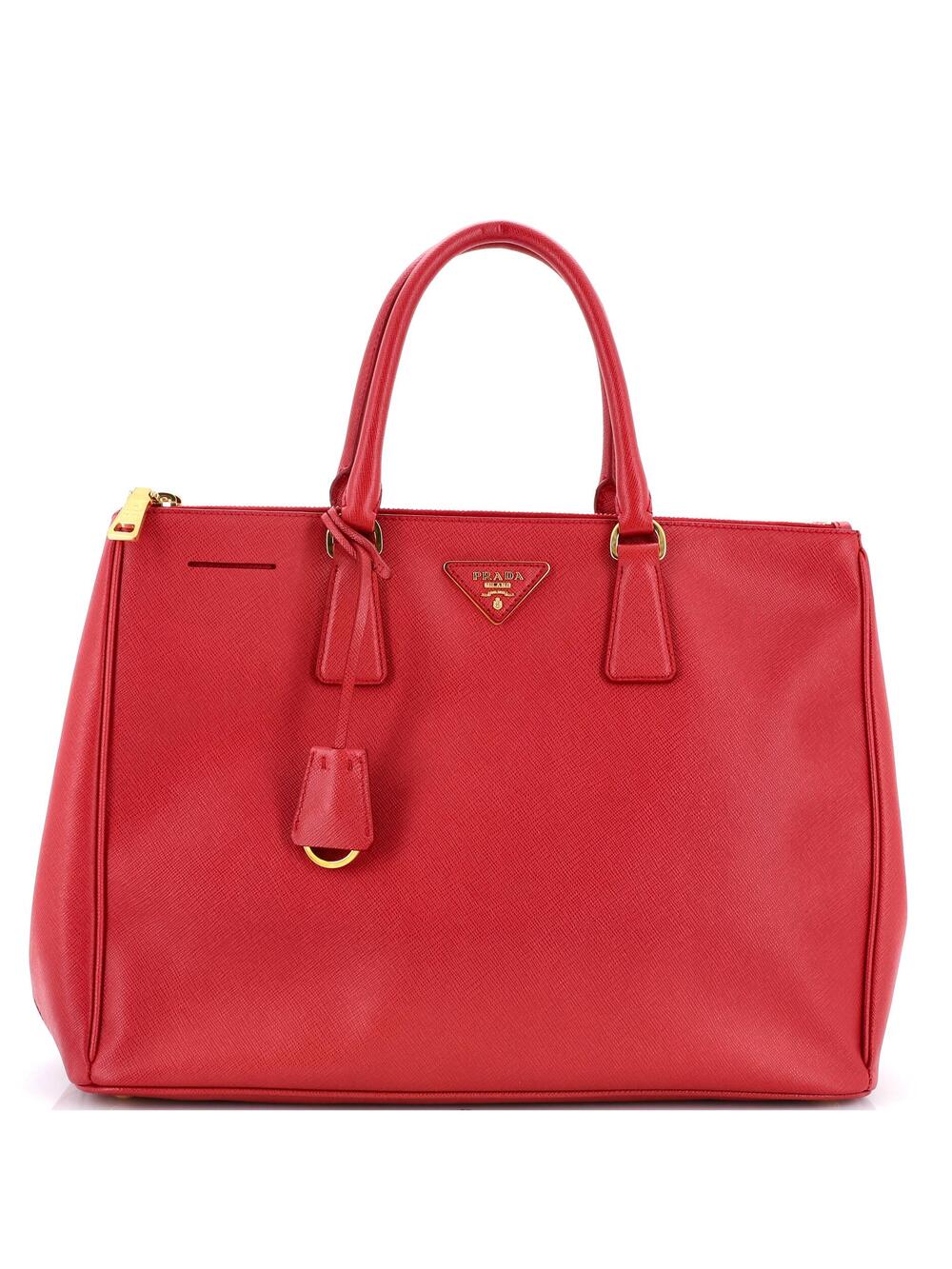Prada Double Zip Lux Tote Saffiano #248971P13B